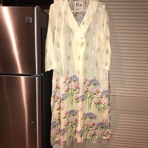 Flo Shirt And dupatta